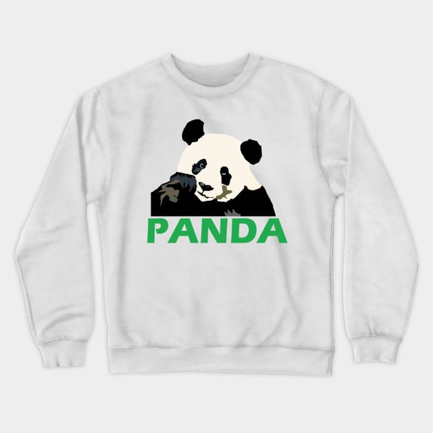PANDA BABY Crewneck Sweatshirt by Marku's Prints